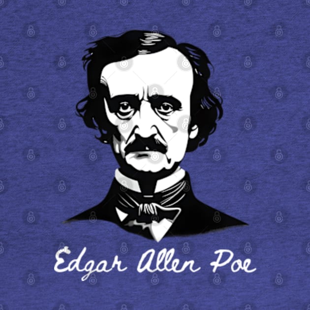 Edgar Allen Poe by Desert Owl Designs